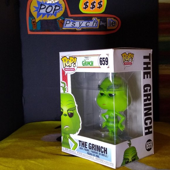 Grinch Dr Suess Funko Pop 659 Nib 